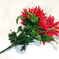 искусственные цветы астры с папоротником цвета малиновый 11