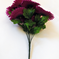 искусственные цветы букет гербер цвета фиолетовый 7