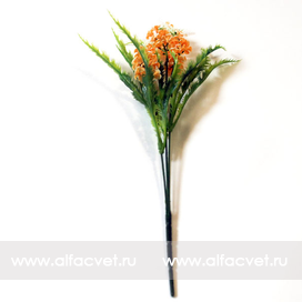 искусственные цветы лаванда цвета оранжевый 2