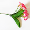 искусственные цветы мох цвета розовый с белым 14