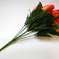искусственные цветы тюльпан цвета оранжевый 2